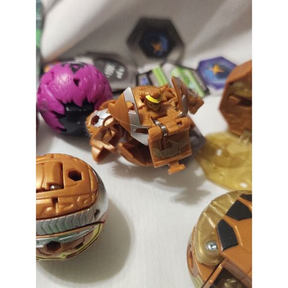 Bakugan Lot 25+ Pieces Battle Brawlers Cards Game Parts - Picture 12 of 16